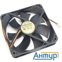 Gembird Вентилятор для корпуса 120x120x25mm, Ball, узкий разъем 3 Pin [fancase3/ball]