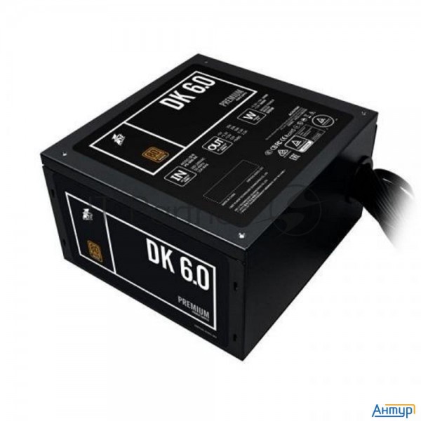 Блок питания 1stplayer Dk Premium 600w / Atx 2.4, Apfc, 80 Plus Bronze, 120mm Fan / Ps-600ax