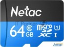 Флеш карта Microsdhc 64gb Netac P500 <nt02p500stn-064g-s>  (без Sd адаптера) 80mb/s