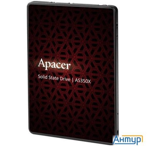 Apacer Ssd Panther As350x 128gb Sata 2.5" 7mm, R560/w540 Mb/s, Iops 80k, Mtbf 1,5m, 3d Nand, Retail