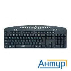 Cbr Клавиатура Kb-340gm,104+13 доп. кл., подзапястник, Usb