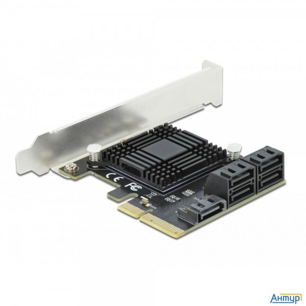Orient J585s5, Контроллер Pci-ex4 V3.0, Sata3.0 6gb/s, 5-port Int, Jmicron Jmb585 Chipset, Oem
