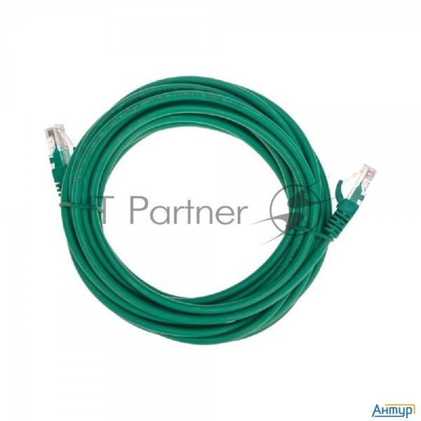 Патч-корд U/utp, Cat 5e, Rj45-rj45, 26awg, Zh нг(А)-hf, зеленый, 5м  Rexant