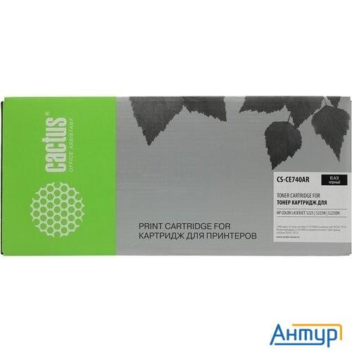 Cactus Cs-ce740a Картридж лазерный черный (7000стр.) для Hp Lj Cp5220/cp5221/cp5223/cp5225