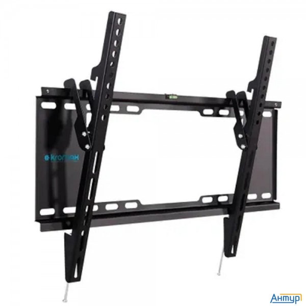 Kromax Ideal-102 Black, наст. для Tv 32"-90", Max 40 кг, 1 ст св., нак. 0°-12°, от ст. 30 мм, Max Ve