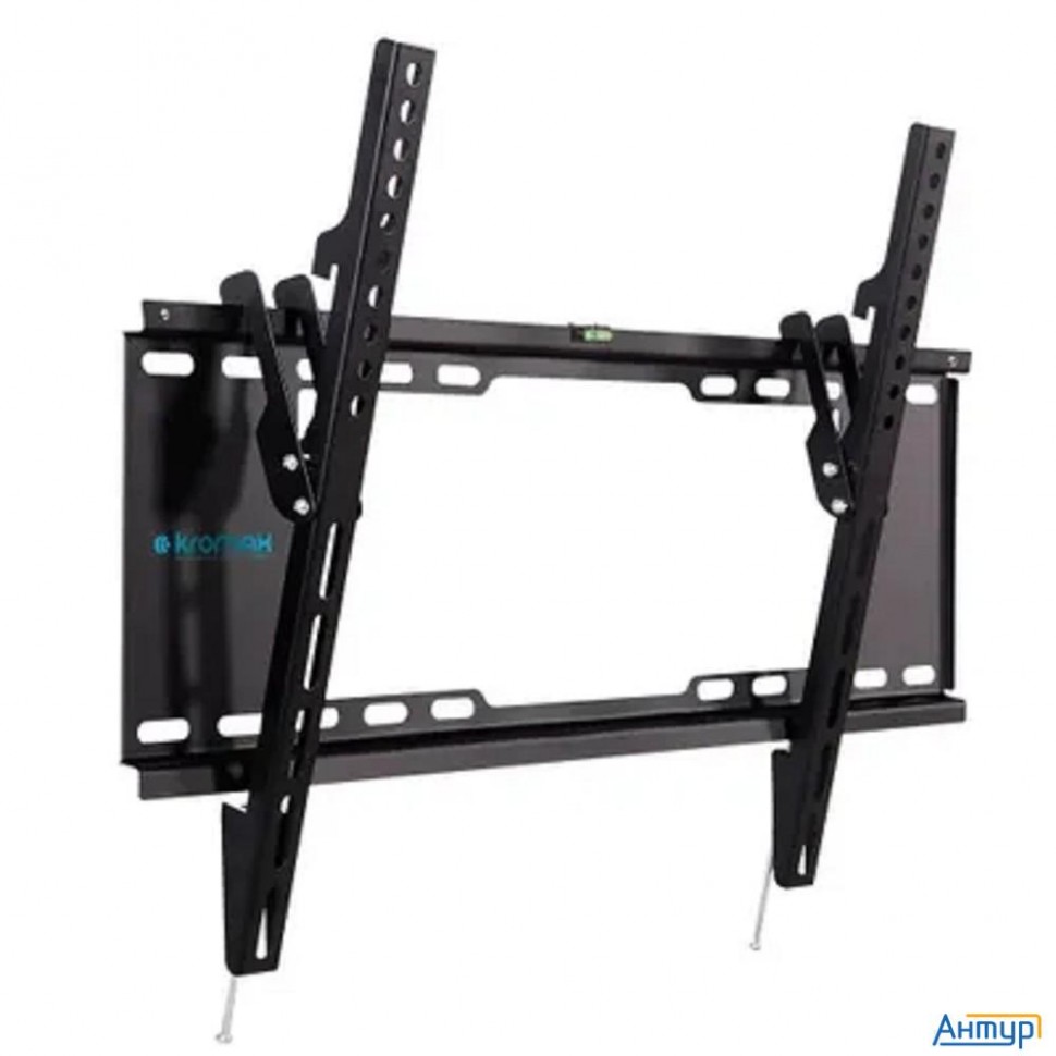 Kromax Ideal-102 Black, наст. для Tv 32"-90", Max 40 кг, 1 ст св., нак. 0°-12°, от ст. 30 мм, Max Ve