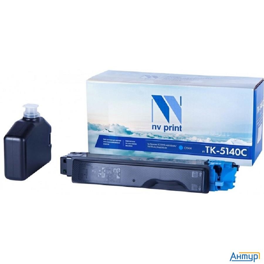 Картридж Nvp совместимый Nv-tk-5140 Cyan для Kyocera Ecosys M6030cdn/ M6530cdn/ P6130cdn (5000k)